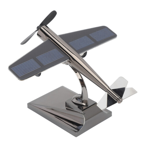Solar Airplane: Easy Assembly Rotating Propellers