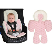 Baby-Kind-Stützkissen Kinderwagen Kinderwagen Autositzverkleinerer Komfort für Kinderwagen Autositzverkleinerer (Rosa) von KENSON1