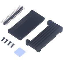 Aluminum Alloy Passive Cooling Case for Raspberry Pi Zero 2W Black