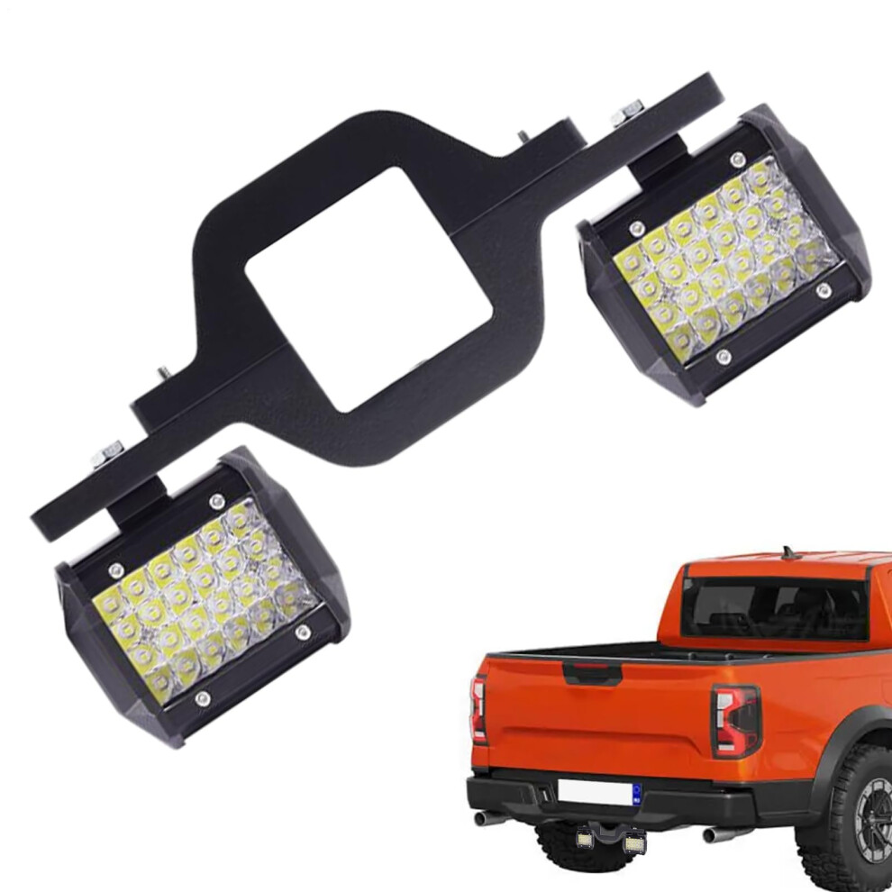 Led Pods With Hitch Mount Brackets, 72W Ip67 Waterproof Offroad Work S For Truck And Boat Light 9199774099028