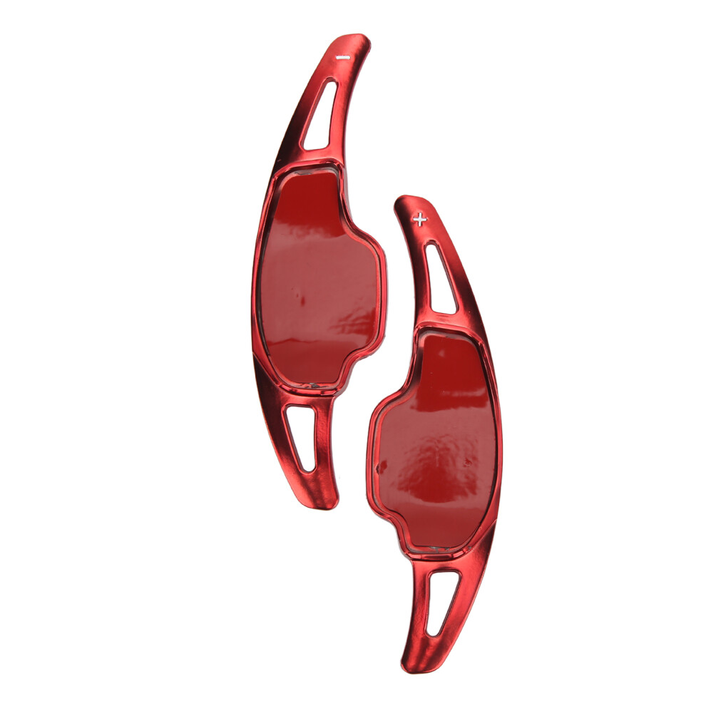 Durable Abs Steering Paddle Extension For Xt5 Ct6 Lacrosse 2Pcs Set Red 4641375757395