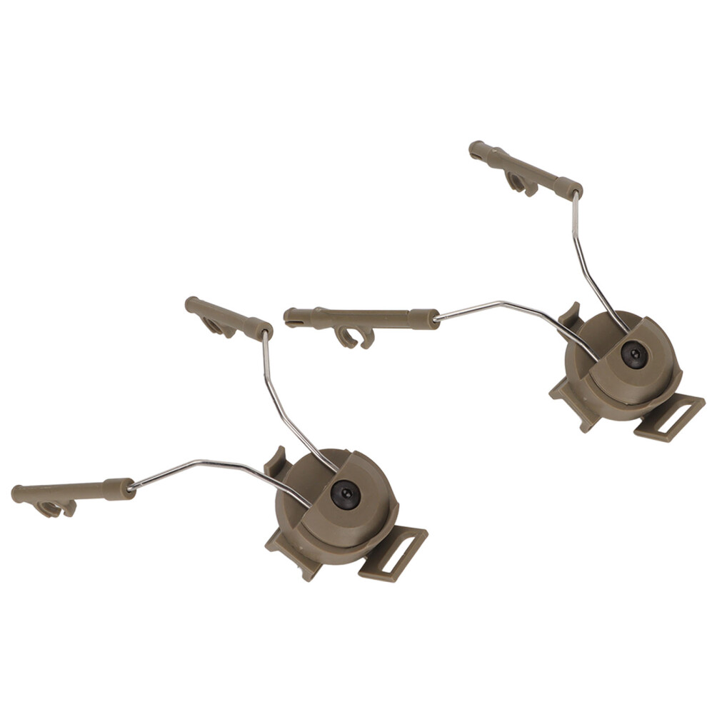 Nylon Helmet Rail Adapter Kit For Ach, Fast, Mich, Comtac - Mud Color 3581375758736