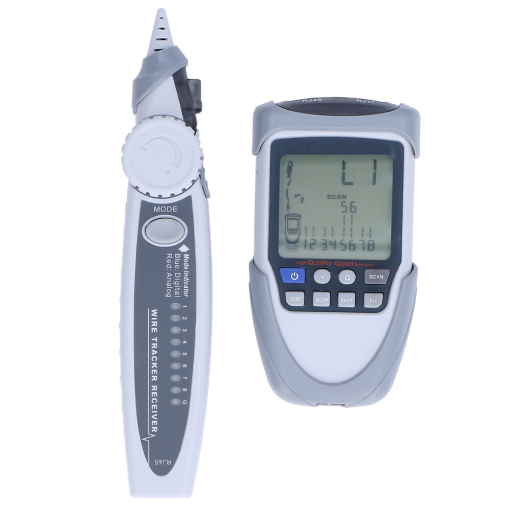Et613 Network Cable Tester With Lcd, Poe, Line Finder, Bag 4371375758763