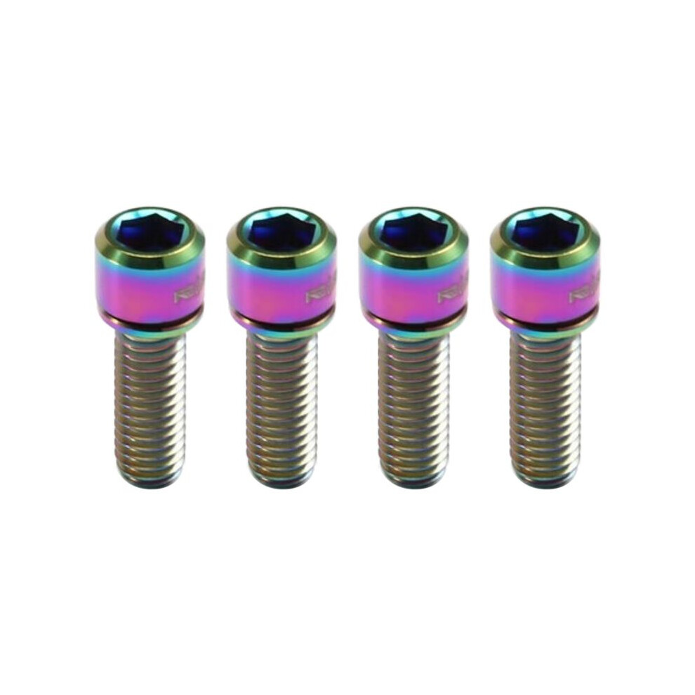 Risk 4Pcs M6x18mm Bolt For Disc Brake Caliper Clamp Mtb Bike Bicycle Screw Crank Lock Bolts For Road 6032439126277