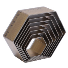 Ensemble de matrices de perforation pour cuir avec boîte en plastique, outil de découpe creux, moules en acier à haute teneur en carbone,
