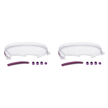 2X Clear Cam Gear Timing Belt Cover Turbo Cam Pulley for DSM Evolution Lancer 4G63 Engine EVO 4 5 6 7 8
