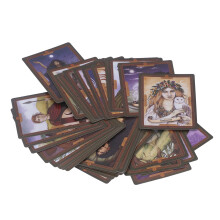 Einzigartiges Muster-Tarot-Deck zur Schicksalsvorhersage, Kartenspiel