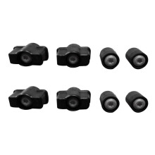 8x for RAM 1500 2500 3500 RAM BOX Handle and Grommet Kit New 68054997AB 68054996AA