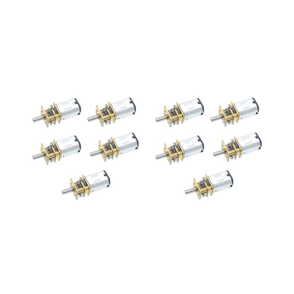 10Pcs Ga12-N20 Metal Gear Motor 3V Gear Wheel Gear Motors 15Rpm 6032119078575