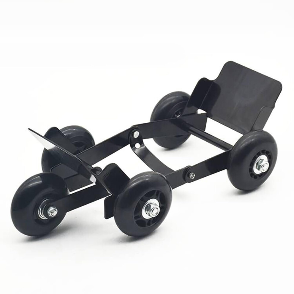 Motorcycle Tire Dolly With Smooth Rubbercoated Wheels For Effortless Bike Towing And Flat Tire Moving 9199774099653