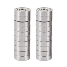 20 pcs 695ZZ 5 mm x 13 mm x 4 mm Double blinde Miniature Roulement a billes de cannelure profonde