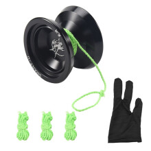 BEBOOYOYO New Metal Yoyo Professional Yoyo Set Yo Yo + Glove + 3 Rope S2 Yo-Yo Classic Toys Diabolo Gift For Children