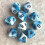 10Pcs/Set 10 Sided D10 Polyhedral Dices Numbers Dials Desktop Table Board Game PXPF,Style 5 6