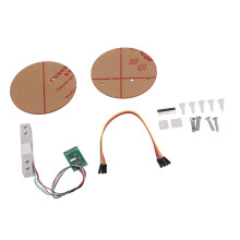 HX711 5kg célula de carga Ø10cm H3.5cm 3.3-5V plateado