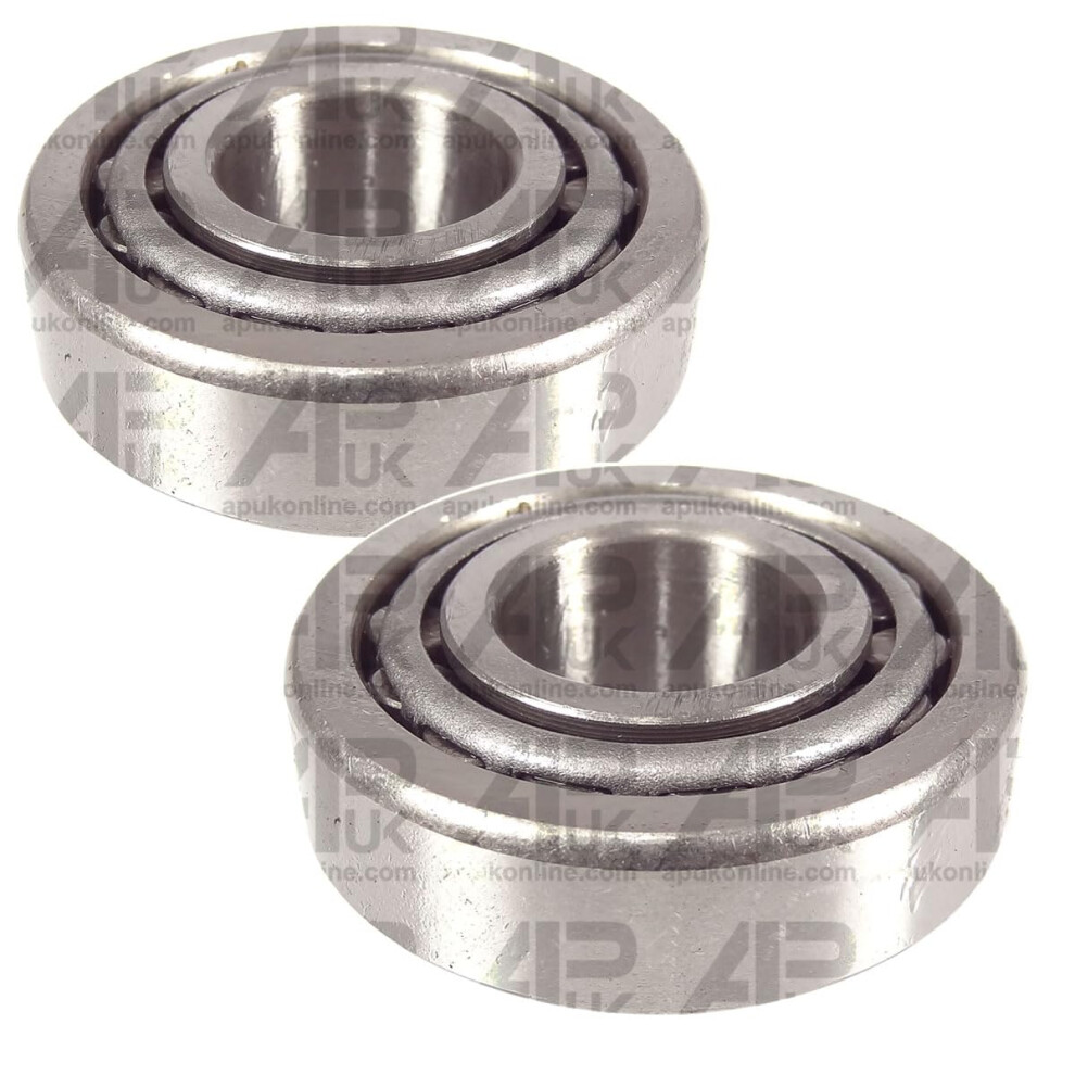 2X Front Wheel Bearings Heavyduty Taper Roller Replacement For Ford Holland 2000 2100 2120 Tractor 9187378439814