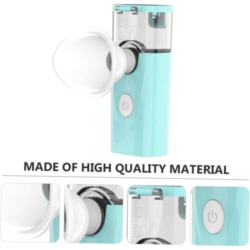 Rechargeable Eye Steamer with Warm Mist for Deep Hydration Therapy and Eye Spa Blue 1