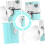Rechargeable Eye Steamer with Warm Mist for Deep Hydration Therapy and Eye Spa Blue 3