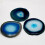 Natural Agate Stone Coasters: Unique Heatproof Drinkware Decor 2