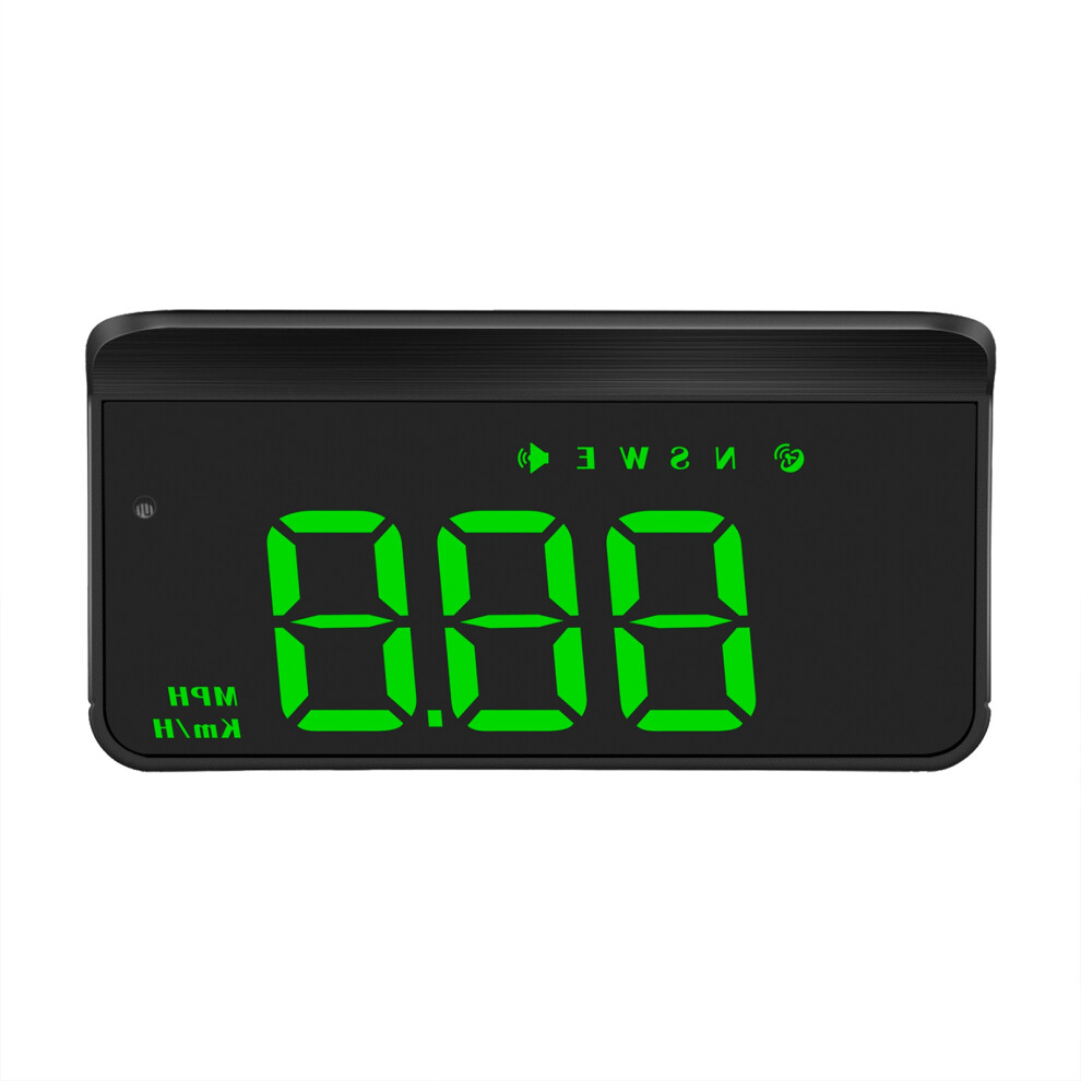 Car Hud 3.5 Inch Digital Speedometer Gps Overspeed & Fatigue Alarm 6951375763608