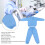 Workshop Split Clean ESD Polyester Coat for Microelectronics Large L 3