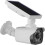 Fake Security Camera Solar Powered with LED Motion Sensor, Weatherproof Dummy for Outdoor Home 5