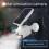 Fake Security Camera Solar Powered with LED Motion Sensor, Weatherproof Dummy for Outdoor Home 3
