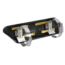 Gelber Auspuff-Wärmeschutzschild für 25-51 mm 4-Takt Motorräder
