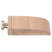 Sanding Block For Leather And Wood Smooth And Even Finish Reliable Design Ergonomic Handle Spring Steel Retainer High Quality Wood Lightweight Compact