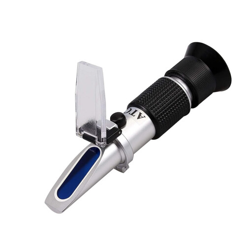 Honey Refractometer 5890% Brix Baume Scale Accuracy Sugar Tester with ATC