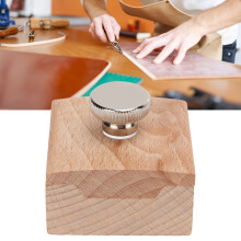 Wooden Sanding Block Beech Edge Banding Polish Hand Tool Tetragonum