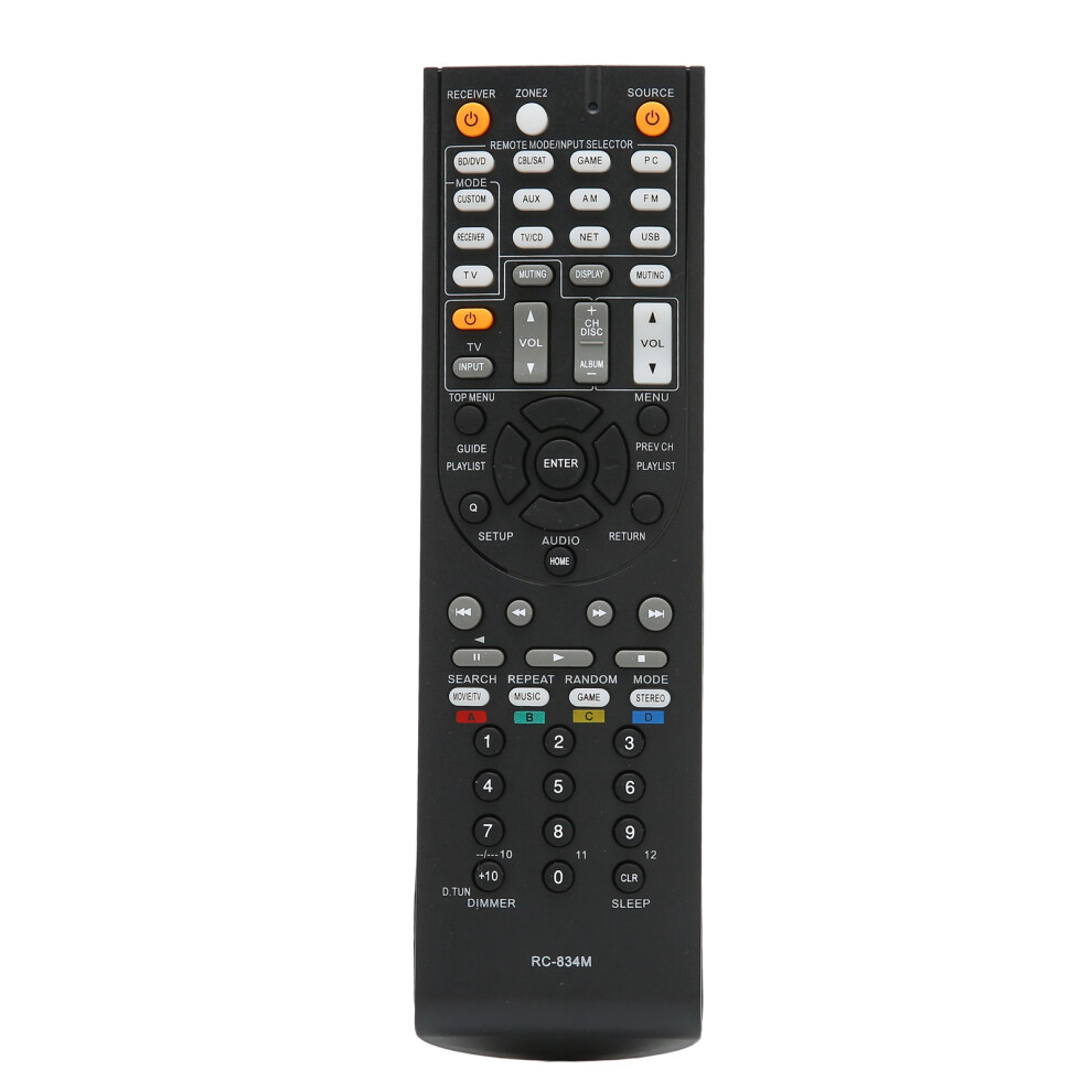 Pre Programmed Remote Control For Home Theater, Premium Abs Material, Quick Response And Environmentally Durable For Onkyo Av Receiver Models 9773935213883