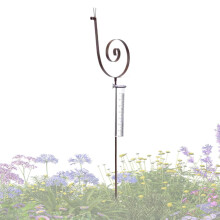 Rain Gauge Garden Stake for Accurate Rainfall Measurement and Charming Outdoor Yard Decoration