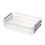 Clear File Box Stackable Storage Containers With Latching Lids Portable Project Case Plastic Storage Bins For Organizing A4 Paper Durable 1