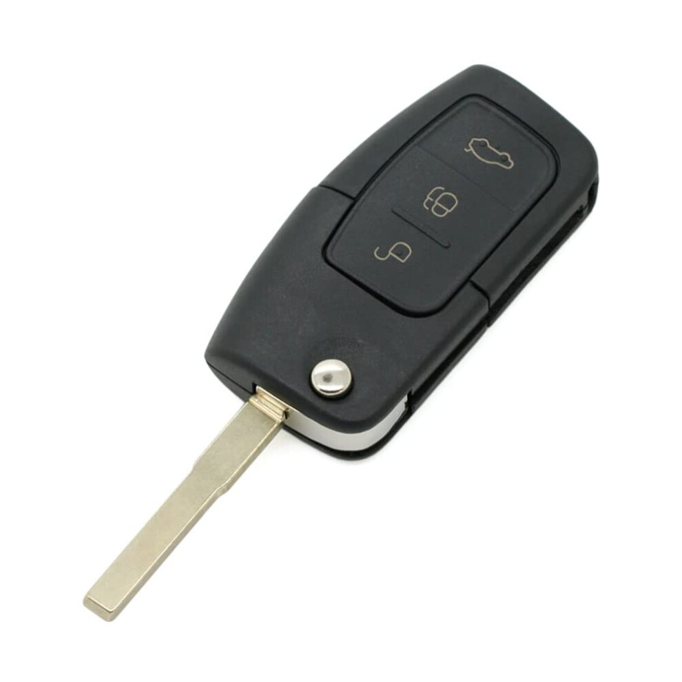 3 Button Flip Key Fob Case Ss720 Durable Shell Replacement No Programming Required For Ford 9199774101103