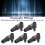 5 Set Pneumatic Quick Connector C Type Self Locking Air Hose Coupler Plug 3
