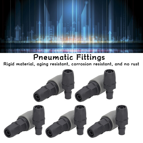5 Set Pneumatic Quick Connector C Type Self Locking Air Hose Coupler Plug 2