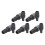 5 Set Pneumatic Quick Connector C Type Self Locking Air Hose Coupler Plug 1