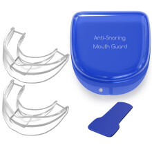Anti Snoring Device Mouth Guard for Snoring Soft Comfortable Relief Improves Sleep Quality 3Piece Set