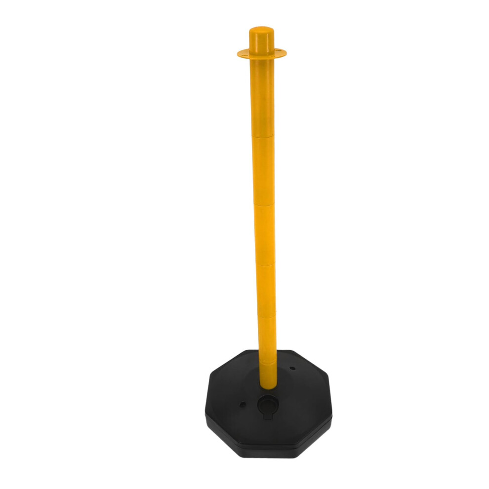 Water Fillable Traffic Safety Barrier With Visibility For Driveway And Construction Sites Yellow 9382693277497