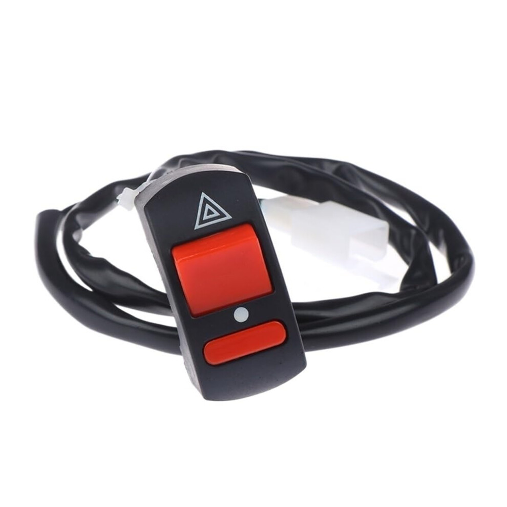 Motorcycle Handlebar Switch Universal 12V On Off Kill Switch Easy Control For Motorbike Black 9347817523102