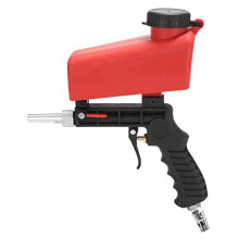 Pneumatic Sandblaster Sand Blaster Gun For Soda Sand Blasting, Portable Spray Tool For Air Compressor