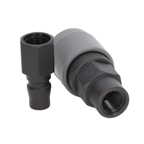 Type C Pneumatic Connector Set: 5 Air Couplers SF+PF20 Female Thread 1