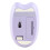 Cute Cat Shape Wireless Keyboard and Mouse Combo for Gaming Purple 8
