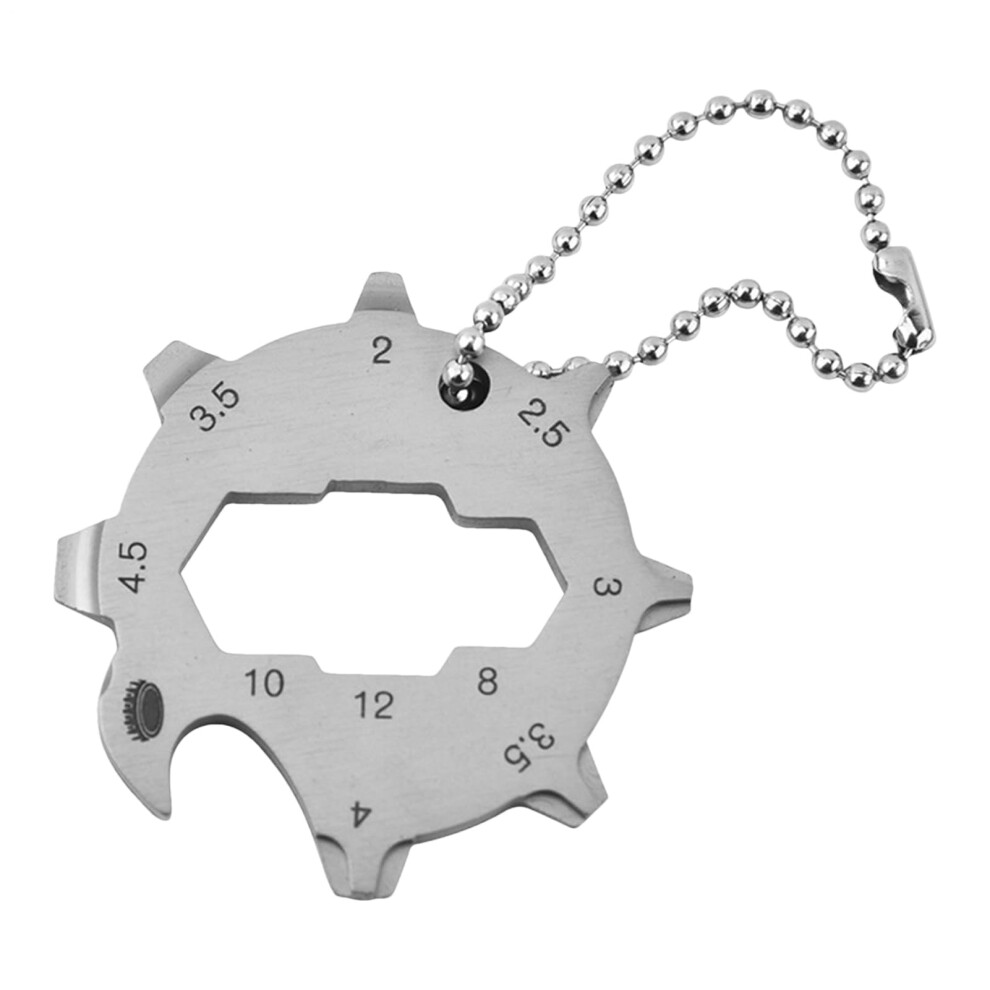 Multifunction Tool Stainless Steel Octagonal With Screwdriver For Car Maintenance, Furniture Assembly, Construction 9347817641318