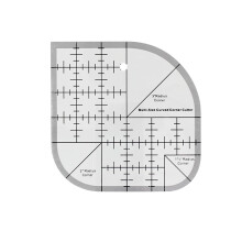 Acrylic Quilting Ruler NonSlip Sewing Curve Tool for Patchwork DIY Crafts