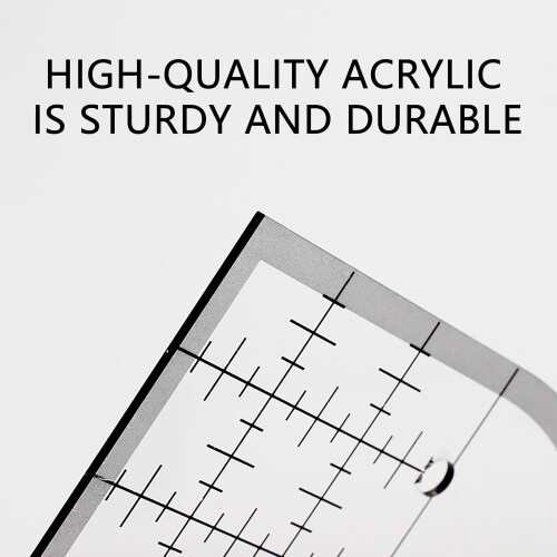 Acrylic Quilting Ruler NonSlip Sewing Curve Tool for Patchwork DIY Crafts 1