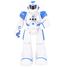 Robot giocattolo intelligente 3,7 V 500 mAh blu elettrico infrarossi
