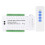 Controller LED per Scale Dimmerabile 16 Canali Dual PIR Sensore di Movimento Step Light Strip Scale Controller per Striscia Lampada(B) 1