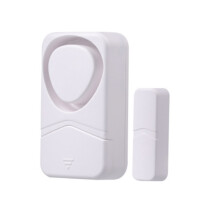 Sensor InaláMbrico de Ventana de Puerta Antirrobo 4 Modos Alarma Detectores de Puerta Abierta Congeladores Recordatorio de Cierre ProteccióN de