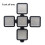 Mini W49 49Pcs LED Video Light Camera Lamp Light P 7